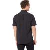 Dockers Men’s Supreme Flex Long Sleeve Button Up Shirt(Black)