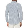 Dockers Men’s Supreme Flex Long Sleeve Button Up Shirt(Pembroke Plaid)