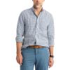 Dockers Men’s Supreme Flex Long Sleeve Button Up Shirt(Pembroke Plaid)