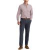 Dockers Men’s Supreme Flex Long Sleeve Button Up Shirt(Rio Red Plaid)