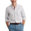 Dockers Men’s Supreme Flex Long Sleeve Button Up Shirt(Thistle Plaid)