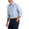 Dockers® Men’s Ultimate Shirt Long Sleeve Regular Fit(Whidby Vista Blue Plaid)