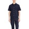 Dockers Men’s Dockers Men’s Regular Fit Short Sleeve Ultimate Shirt(Navy Blazer)