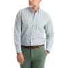 Dockers Men’s Dockers® Men’s Signature Shirt Long Sleeve Classic Fit with Stain Defender®(Lucent White Plaid)