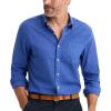 Dockers® Men’s Ultimate Shirt Long Sleeve Regular Fit(Deep Ultramarine)