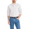 Dockers® Men’s Ultimate Shirt Long Sleeve Regular Fit(Lucent White)