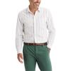 Dockers® Men’s Ultimate Shirt Long Sleeve Regular Fit(Lucent White Stripe)