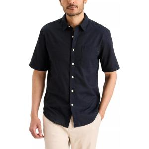Dockers Men’s Dockers Men’s Regular Fit Short Sleeve Ultimate Shirt(Beautiful Black)