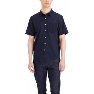 Dockers Men’s Dockers Men’s Regular Fit Short Sleeve Ultimate Shirt(Navy Blazer)