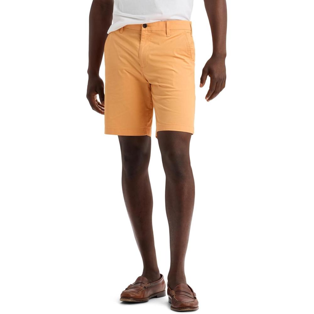 image:imageDockers Mens Dockers Mens Ultimate Straight Fit Supreme Flex Shorts Regular and Big amp TallApricot Tan