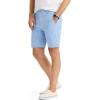Dockers Men’s Dockers® Men’s Ultimate Straight Fit Supreme Flex Shorts (Regular and Big & Tall)(Marco Vista Blue Buttercream Stripe)