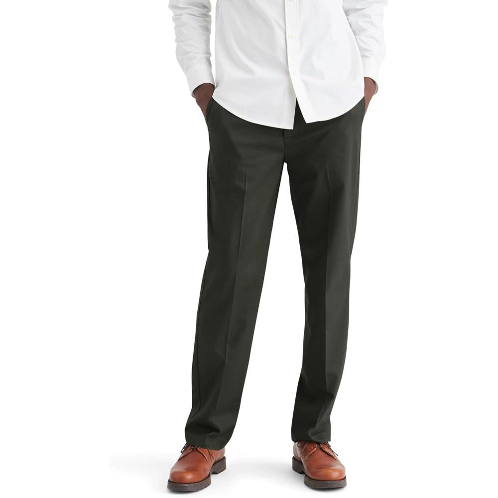 image:imageDockers Mens Dockers Mens Signature Khaki Straight Fit Iron Free with Stain DefenderChimera