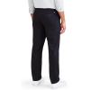 Dockers Men’s Dockers® Men’s Signature Khaki Straight Fit Iron Free with Stain Defender®(Beautiful Black)