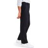 Dockers Men’s Dockers® Men’s Signature Khaki Straight Fit Iron Free with Stain Defender®(Beautiful Black)