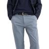 Dockers Men’s Relaxed Fit Comfort Khaki Pants – Pleated(Folkstone Grey)