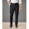 Dockers Mens Straight Fit Signature Lux Cotton Stretch Khaki Pant – Creased(Black)