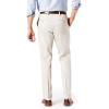 Dockers Mens Straight Fit Signature Lux Cotton Stretch Khaki Pant – Creased(Cloud)