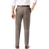 Dockers Mens Straight Fit Signature Lux Cotton Stretch Khaki Pant – Creased(Dark Pebble)