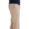 Dockers Mens Straight Fit Signature Lux Cotton Stretch Khaki Pant – Creased(Timberwolf)