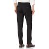 Straight Fit Workday Khaki Smart 360 Flex Pants (Regular and Big & Tall)(Black)