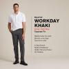 Straight Fit Workday Khaki Smart 360 Flex Pants (Regular and Big & Tall)(Storm Grey – Tapered)