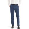 Straight Fit Workday Khaki Smart 360 Flex Pants (Regular and Big & Tall)(Ocean Blue)