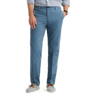 Dockers Men’s Dockers® Men’s Signature Khaki Straight Fit Iron Free with Stain Defender®(Bering Sea)