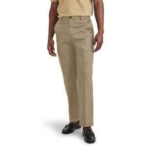 Dockers Men’s Dockers® Men’s Signature Khaki Straight Fit Iron Free with Stain Defender®(New British Khaki)
