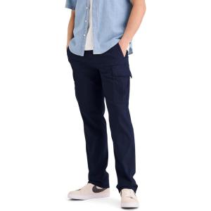 Dockers Men’s Dockers® Men’s Utility Cargo Pant Straight Fit(Navy Blazer)