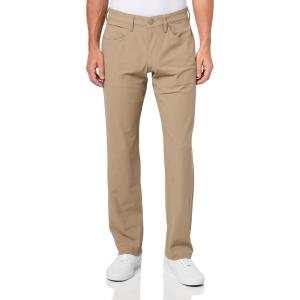 Dockers® Men’s Go Airweave 5-Pocket Straight Fit(Timberwolf)