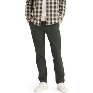Dockers Men’s Relaxed Fit Comfort Khaki Pants – Pleated(Deep Forest)