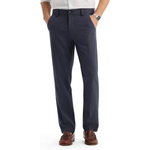 Straight Fit Workday Khaki Smart 360 Flex Pants (Regular and Big & Tall)(Harris India Ink Grey Stripe)